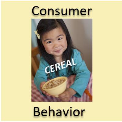 Kid with cereal in hand