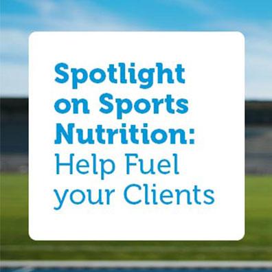 Nutrition for sports